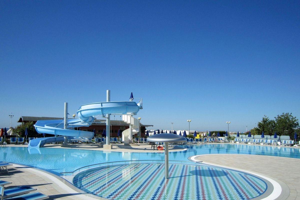 Giochi d'acqua dell' Hotel Lido di Bibione