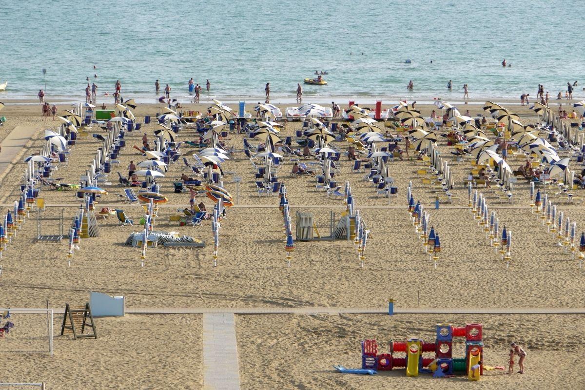 Spiaggia dell'Hotel Lido di Bibione