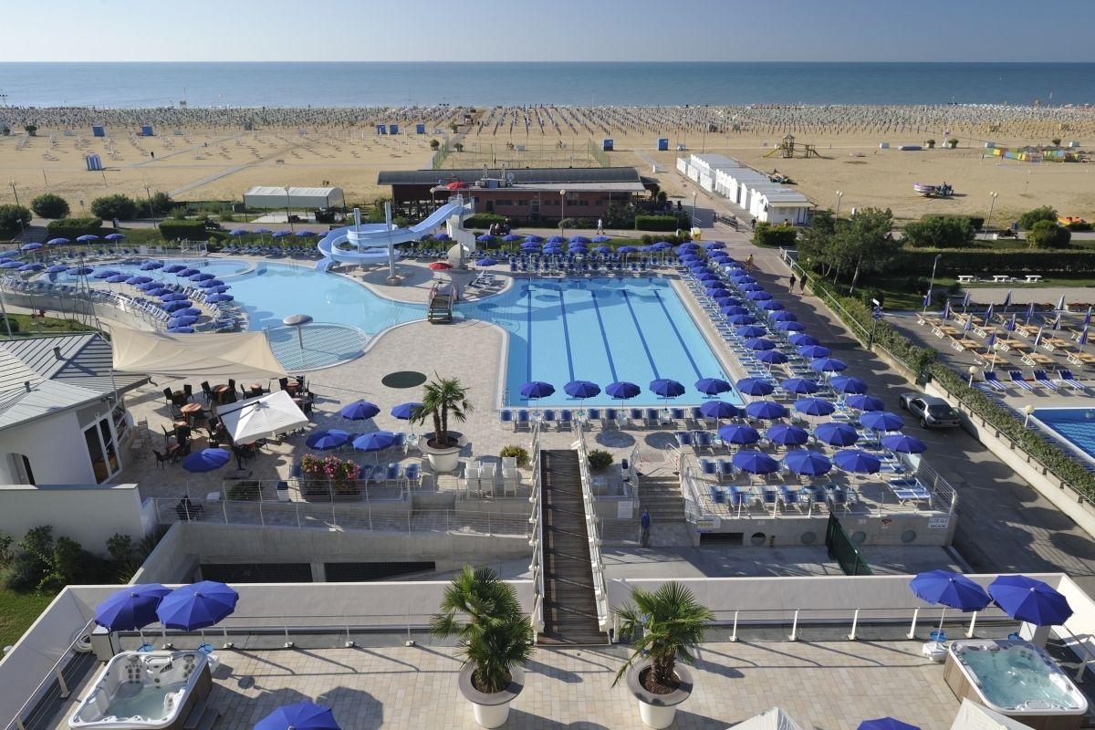 Vista mare dall'Hotel Lido di Bibione